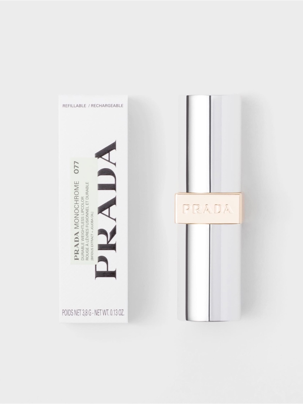 ✨🛍️ Prada Monochrome Hyper Matte Lipstick - 077 Arancio NEW